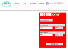 Tablet Screenshot of kinabalu-car-rental.com